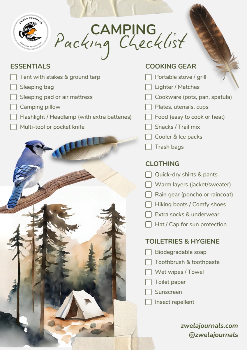 Camping Packing List